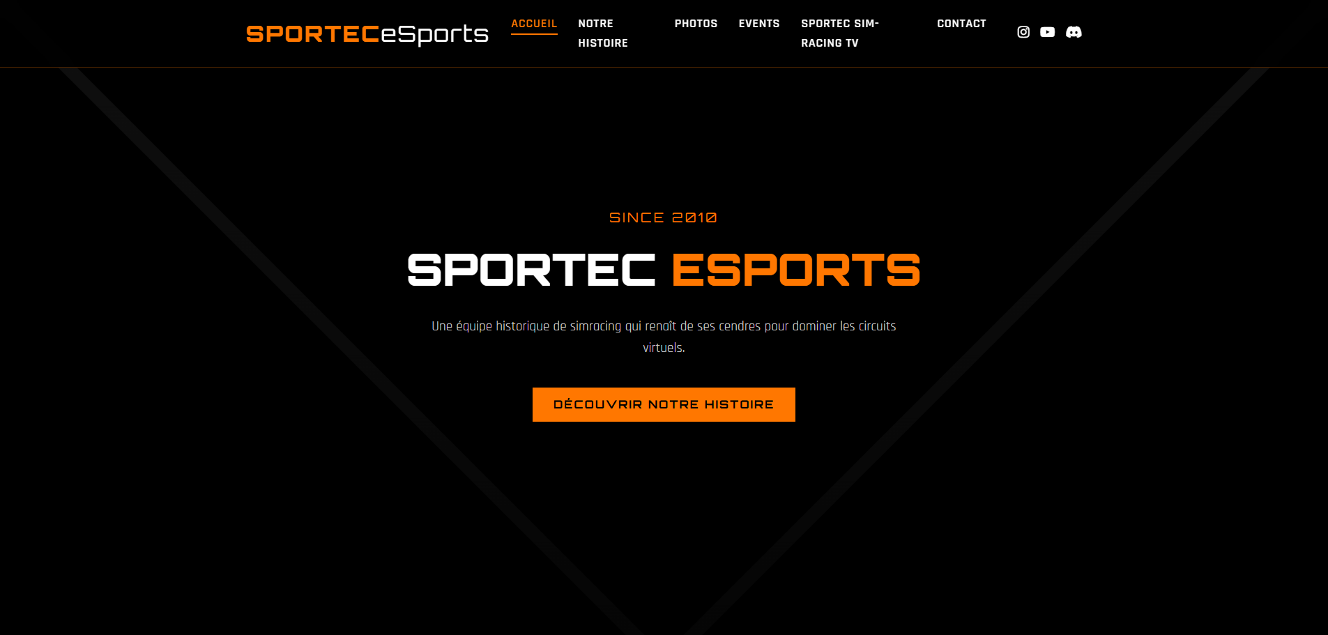 Sportec eSports - Site web de team simracing