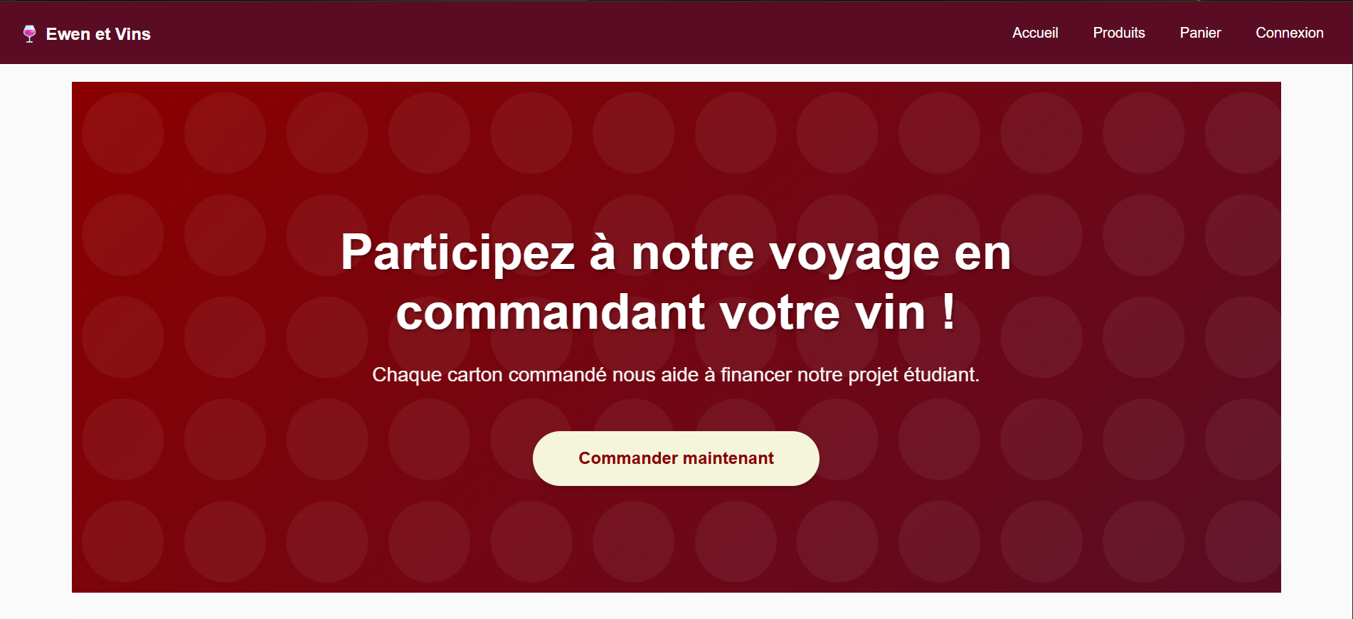 Ewen et Vins - E-commerce viticole